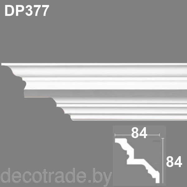 Плинтус потолочный DP 377