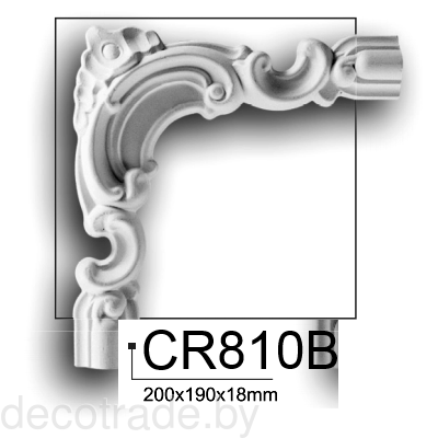Угловой элемент CR 810B левый