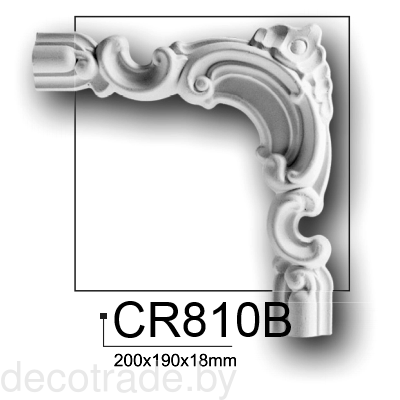 Угловой элемент CR 810B правый